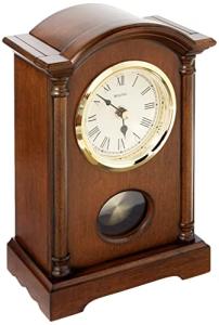 Bulova Dalton Chiming Pendulum Clock - Walnut Finish
