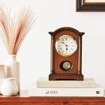 Bulova Dalton Chiming Pendulum Clock - Walnut Finish