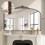 Large Bronze Vintage French Baroque Mirror 48"x33