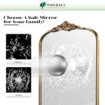 Vintage Baroque Arched Wall Mirror in Antique Gold