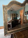 Victorian 54" Ornate Wood Frame Mirror