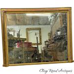 Antique Gilt Mirror with Classic Molding 42x34