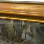 Antique Gilt Mirror with Classic Molding 42x34