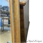 Antique Gilt Mirror with Classic Molding 42x34