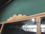 Vintage 3-Panel Nurre Wooden Wall Mantel Mirror