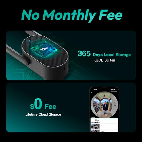 BOTSLAB Smart Video Doorbell with Camera