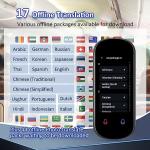 2024 AI Two-Way Language Translator Device