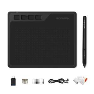 GAOMON S620 6.5x4 Inch Drawing Tablet with Pen