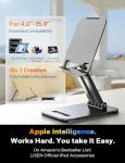 LISEN Foldable iPad Stand for Desk and Home