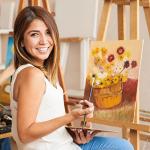 KEFF 24-Pack Cotton Painting Canvases for All Ages