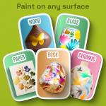 ARTISTRO Metallic Acrylic Paint Markers - Dual Tip Pens