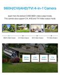 ZOSI 1080P CCTV Camera Outdoor Indoor Hybrid 4 in 1 HD TVI/CVI/AHD/CVBS Home Security Cameras System,Night Vision,Waterproof Metal Housing Bullet Cam For 960H,720P,1080P,5MP,4K analog Surveillance DVR