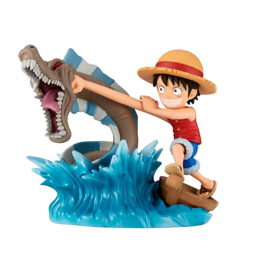 One Piece Log Stories Luffy vs Sea Monster Figurine