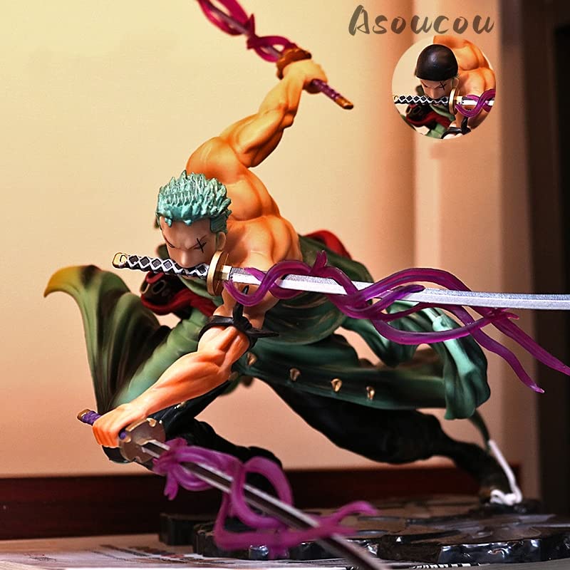 Anime Zoro Figurine, Roronoa Zoro Three Thousand World