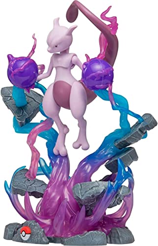 Jazwares Pokémon Mewtwo Deluxe Collector Statue - LED Effects