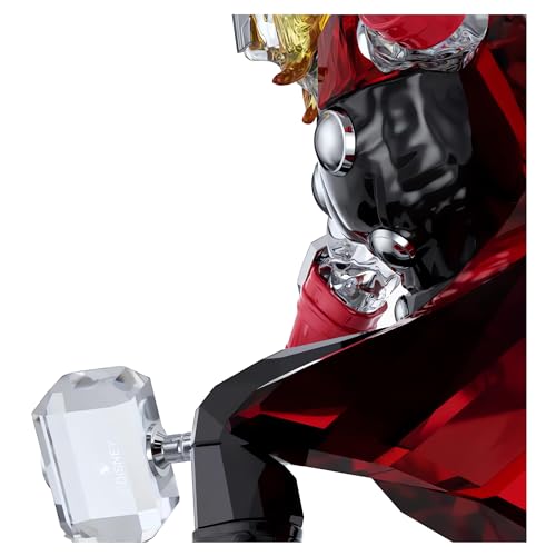 Marvel Thor Figurine with Multicolored Crystals and Metal Accents