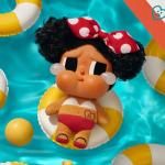 POP MART Crybaby Vacation Mode Vinyl Figurine