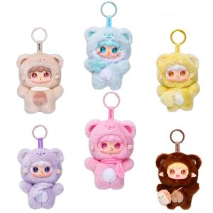 Yooki Cute Plush Bear Pendant Blind Box