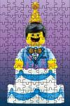 LEGO Blue Edition Mystery Minifigure Jigsaw Puzzle