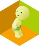 Smiski Dreams Glow-in-the-Dark Figurine, Random Style