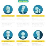 Smiski Glow in the Dark Mini Figure Set