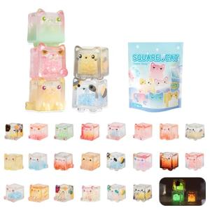 Glow in The Dark Cat Series Blind Box Figures