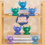 Disney Stitch Squish-a-Stitch Collectible Figurine Set