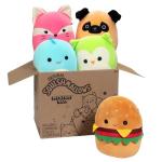 Squishmallows Mystery Box 5-Pack Plush Toys