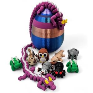 10 Pack Mystery Mini Animal Figurines Collection