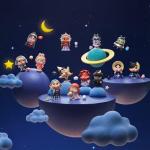 POP MART Crybaby Crying to The Moon Figure