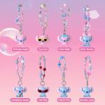 Disney Stitch Surprise Box Keychain Collectible Charm