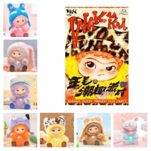 Wakuku Fuzzy Trendy Fun Party Blind Box Figure
