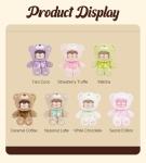 Cute 7-Inch Robotime Plush Doll Blind Box