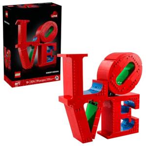 LEGO Art Love Collectible Building Set for Adults