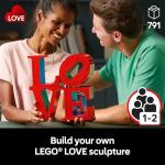 LEGO Art Love Collectible Building Set for Adults