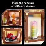 LEGO Ideas Mineral Collection Display Set for Adults