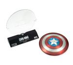 Captain America Die Cast Shield Replica – 4 inches