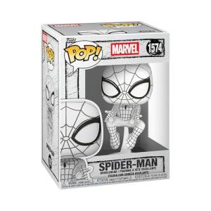 Funko Pop! Marvel Sketched Spider-Man Vinyl Figure
