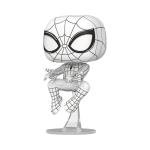 Funko Pop! Marvel Sketched Spider-Man Vinyl Figure