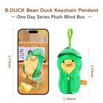 B.Duck Plush Keychain Blind Box Collectible Duck
