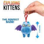 Exploding Kittens Plush Backpack Keychain – Hazel Series