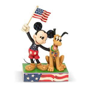 Disney Traditions Mickey and Pluto Figurine
