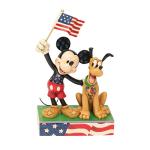 Disney Traditions Mickey and Pluto Figurine
