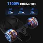 VeyMax Roadster X4 Electric Skateboard, 29 MPH Speed