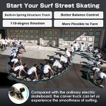 32 Inch Electric Skateboard with 12.5 MPH Speed