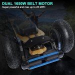 All-Terrain Electric Longboard with Dual Motors