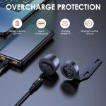 BCOIIUE Smart Electric Skateboard Tail Lights - 2-Pack