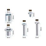 TOBWOLF Inline Skate Replacement Parts Set