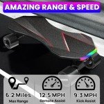 KoveYzao Dual-Mode Electric Skateboard for Kids