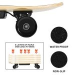 Wireless Electric Skateboard - 20 MPH, 10 Mile Range